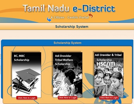 escholarship.gov.in Tamil Nadu Scholarship Apply Online Last Date, Application Status